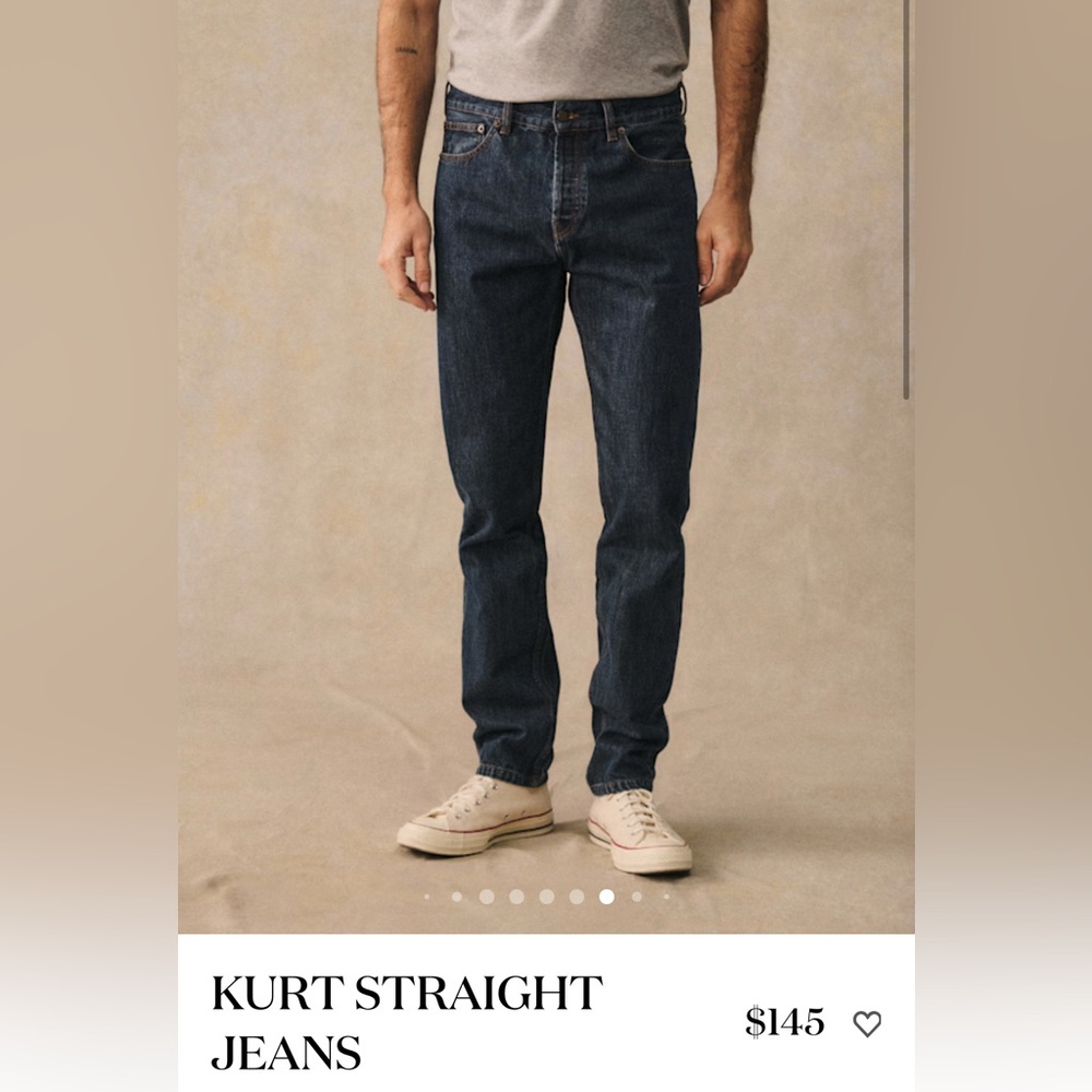 Octobre Editions Men's Kurt Straight Denim
Size 32